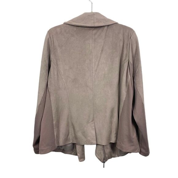 H by Halston Asymmetrical Motorcycle Jacket - Picture 4 of 5